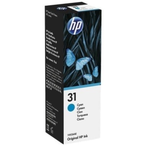 Botella de Tinta Original HP nº31/ Cian